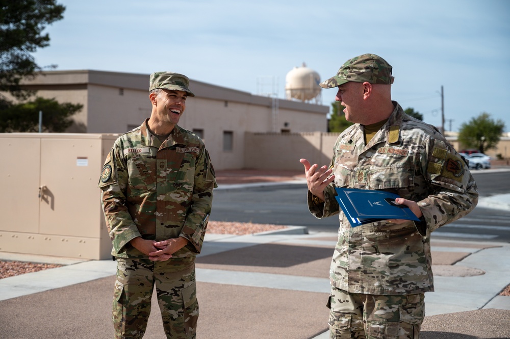 Chief Master Sergeant selects were announced at Nellis AFB