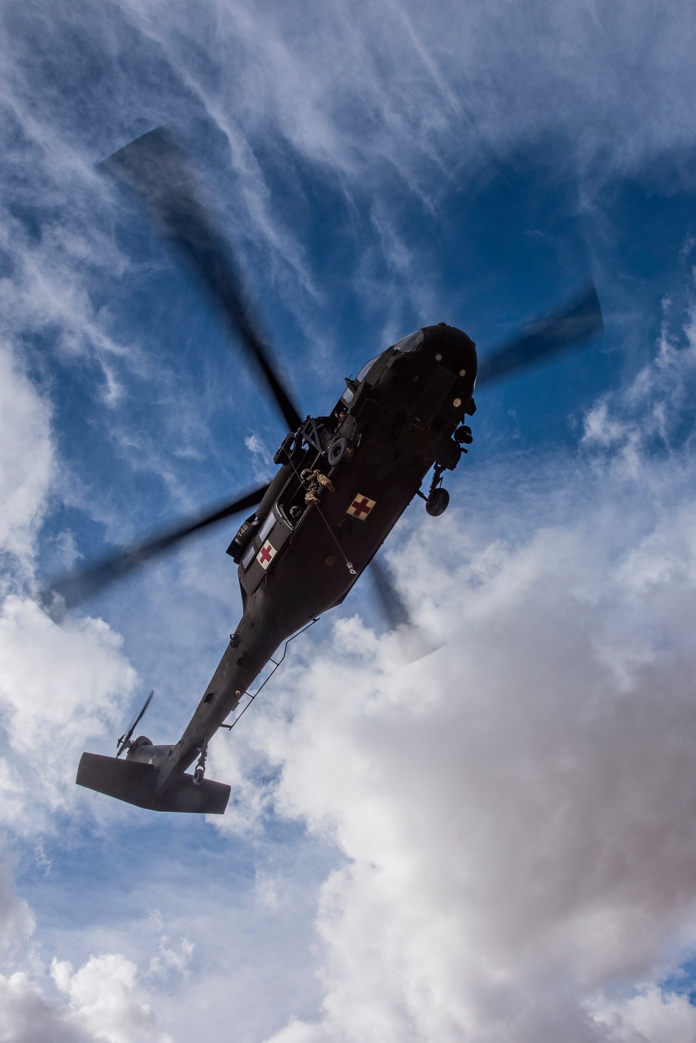 Soldiers, firefighters conduct joint hoist rescue training