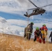 Soldiers, firefighters conduct joint hoist rescue training