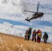 Soldiers, firefighters conduct joint hoist rescue training