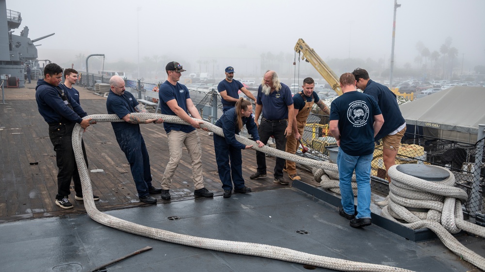 Coast Guard Members Celebrate Eight Bells Tradition, Honoring Cuttermen’s Legacy, Pinning New Cutterman