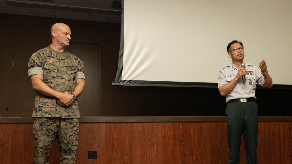 ROK Military Cadet Visit to MARFORPAC