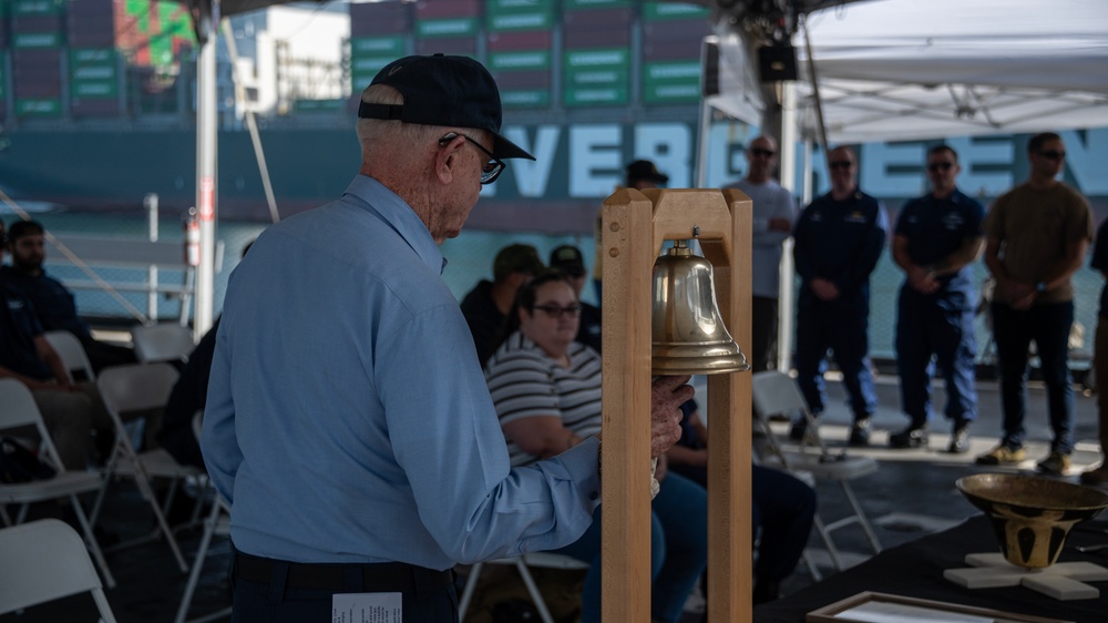 Coast Guard Members Celebrate Eight Bells Tradition, Honoring Cuttermen’s Legacy, Pinning New Cutterman