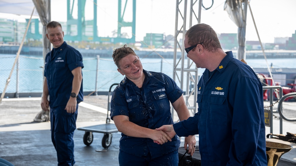 Coast Guard Members Celebrate Eight Bells Tradition, Honoring Cuttermen’s Legacy, Pinning New Cutterman