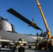 California Army National Guard Set Up Chinook At Headquarters