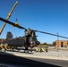 California Army National Guard Set Up Chinook At Headquarters