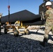 California Army National Guard Set Up Chinook At Headquarters