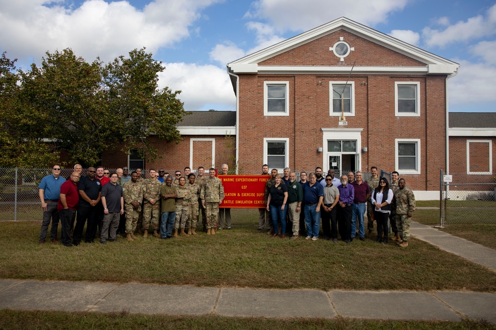 Lt. Gen. Isaacson and Distinguished Visitors Observe Bold Quest 24