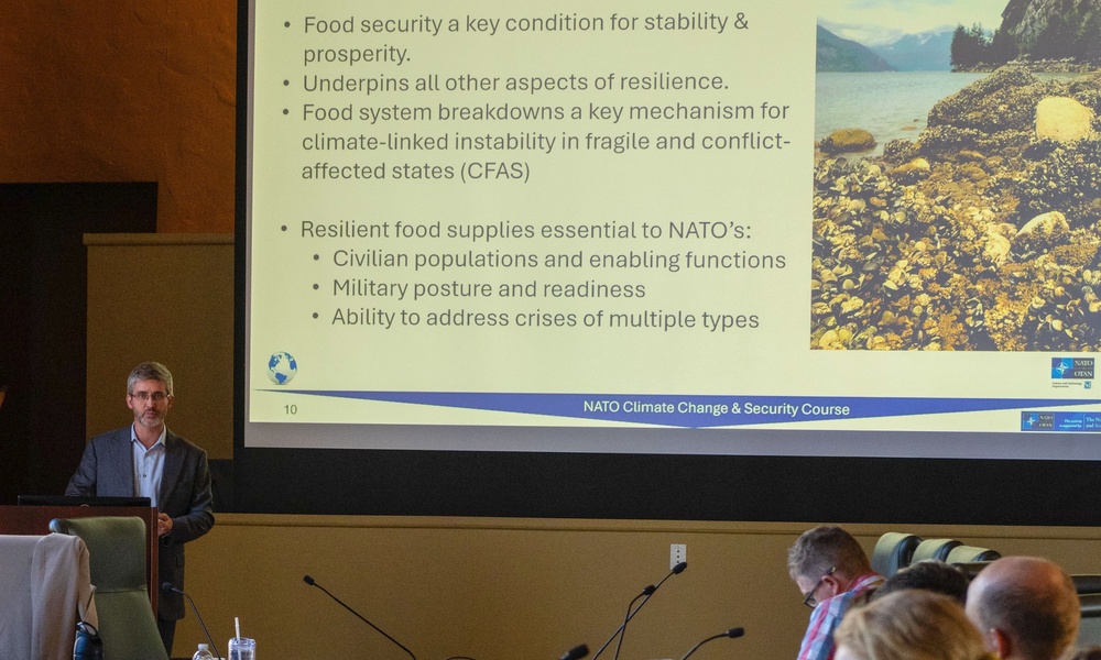 NATO Partners with NPS for Climate Security Education