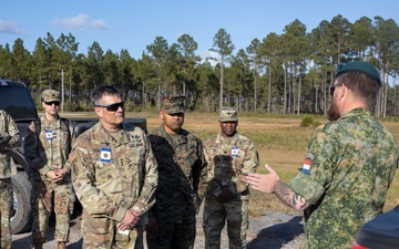 Lt. Gen. Isaacson and Distinguished Visitors Observe Bold Quest 24