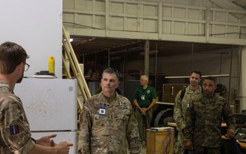 Lt. Gen. Isaacson and Distinguished Visitors Observe Bold Quest 24