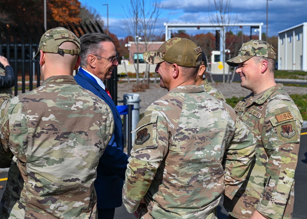 104th Fighter Wing holds Ribbon Cutting ceremony for Minuteman Gate