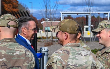 104th Fighter Wing holds Ribbon Cutting ceremony for Minuteman Gate