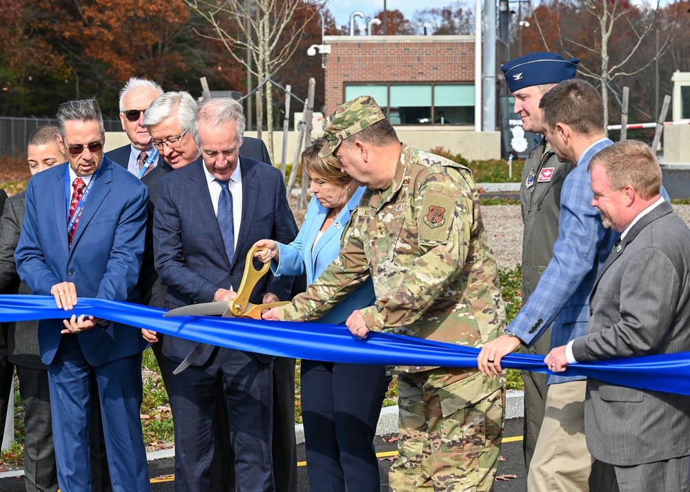 104th Fighter Wing holds Ribbon Cutting ceremony for Minuteman Gate