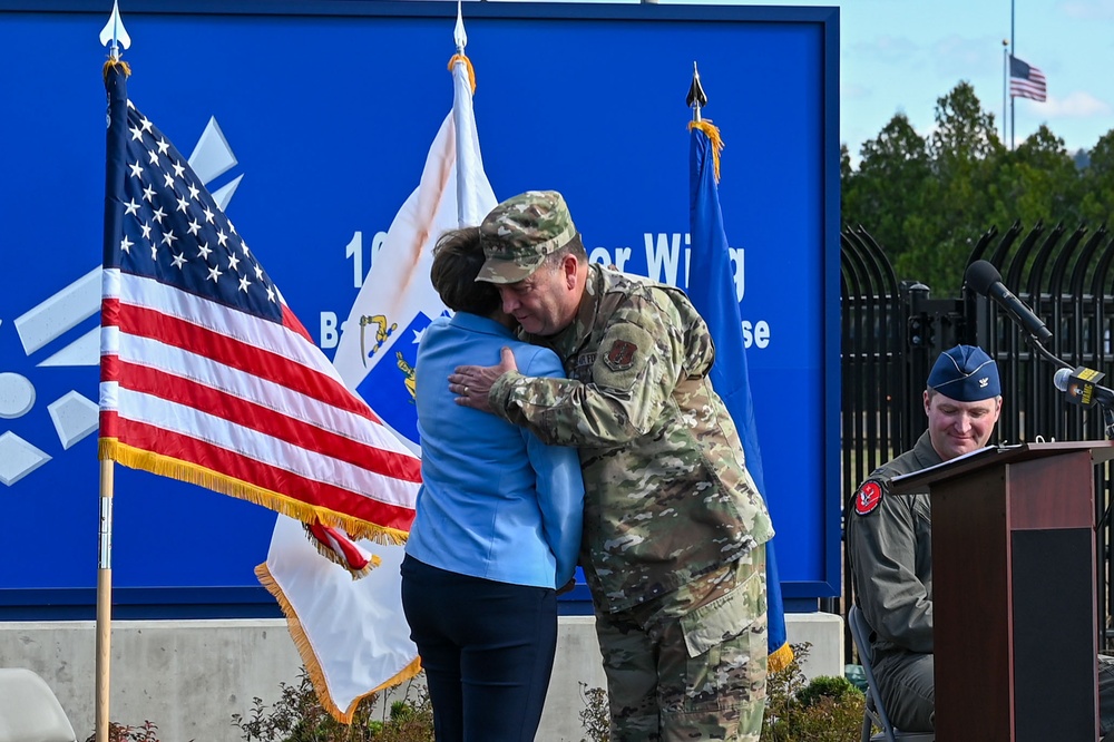 104th Fighter Wing holds Ribbon Cutting ceremony for Minuteman Gate