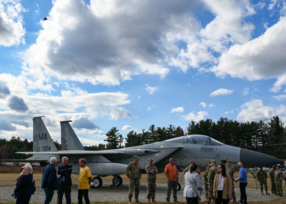 104th Fighter Wing holds Ribbon Cutting ceremony for Minuteman Gate