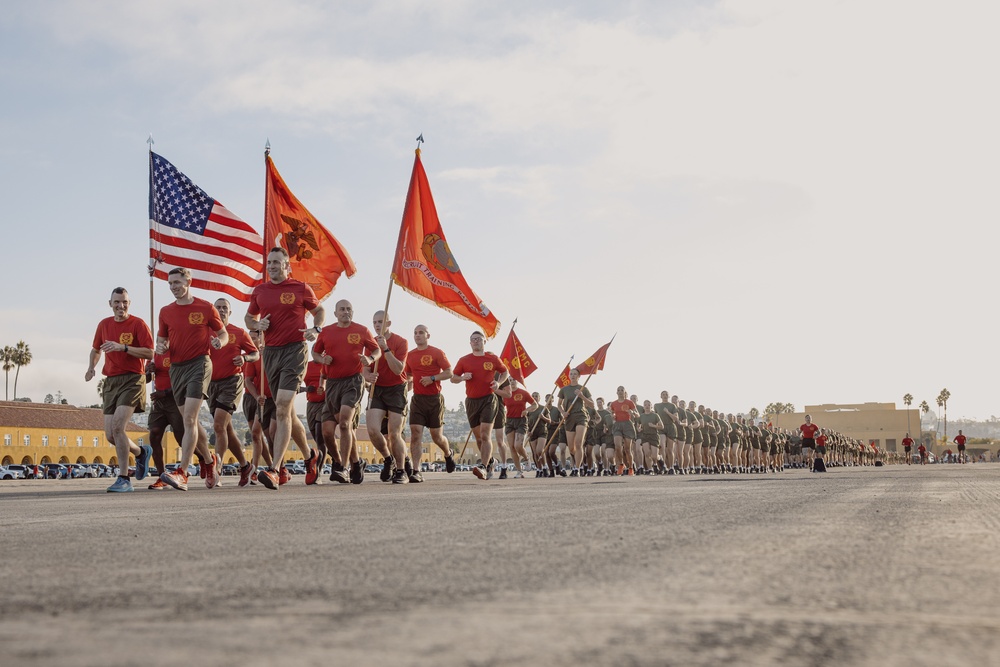 Delta Company Motivational Run