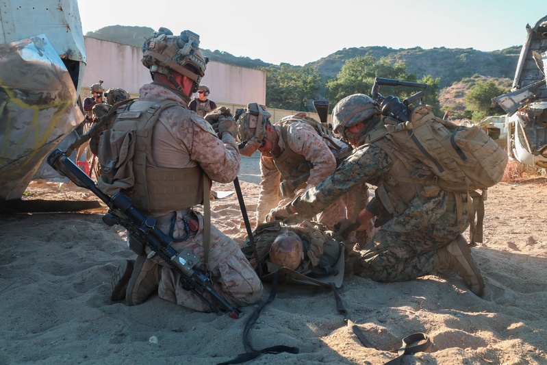 V17 Marines conduct TRAP course with EOTG