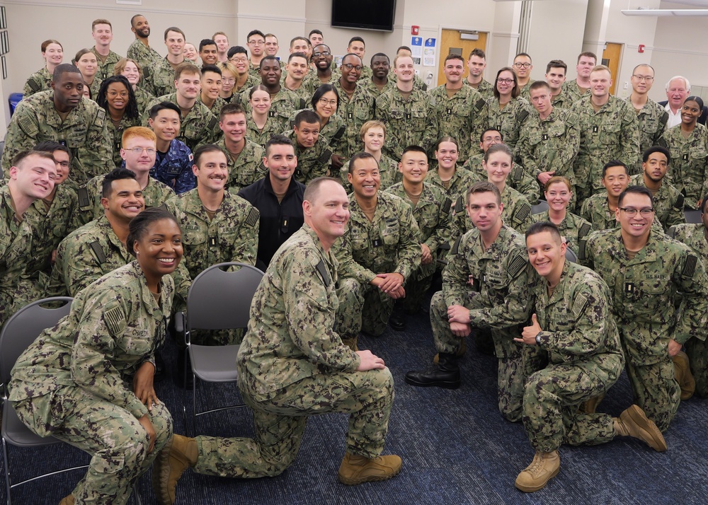 Navy Supply Corps School hosts RADM Ken Epps for Inspiring Professional Development and Milestone Orders Reading Ceremony