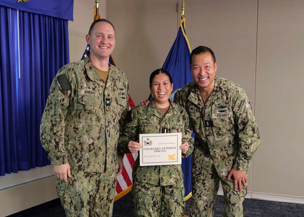 Navy Supply Corps School hosts RADM Ken Epps for Inspiring Professional Development and Milestone Orders Reading Ceremony