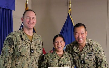 Navy Supply Corps School hosts RADM Ken Epps for Inspiring Professional Development and Milestone Orders Reading Ceremony