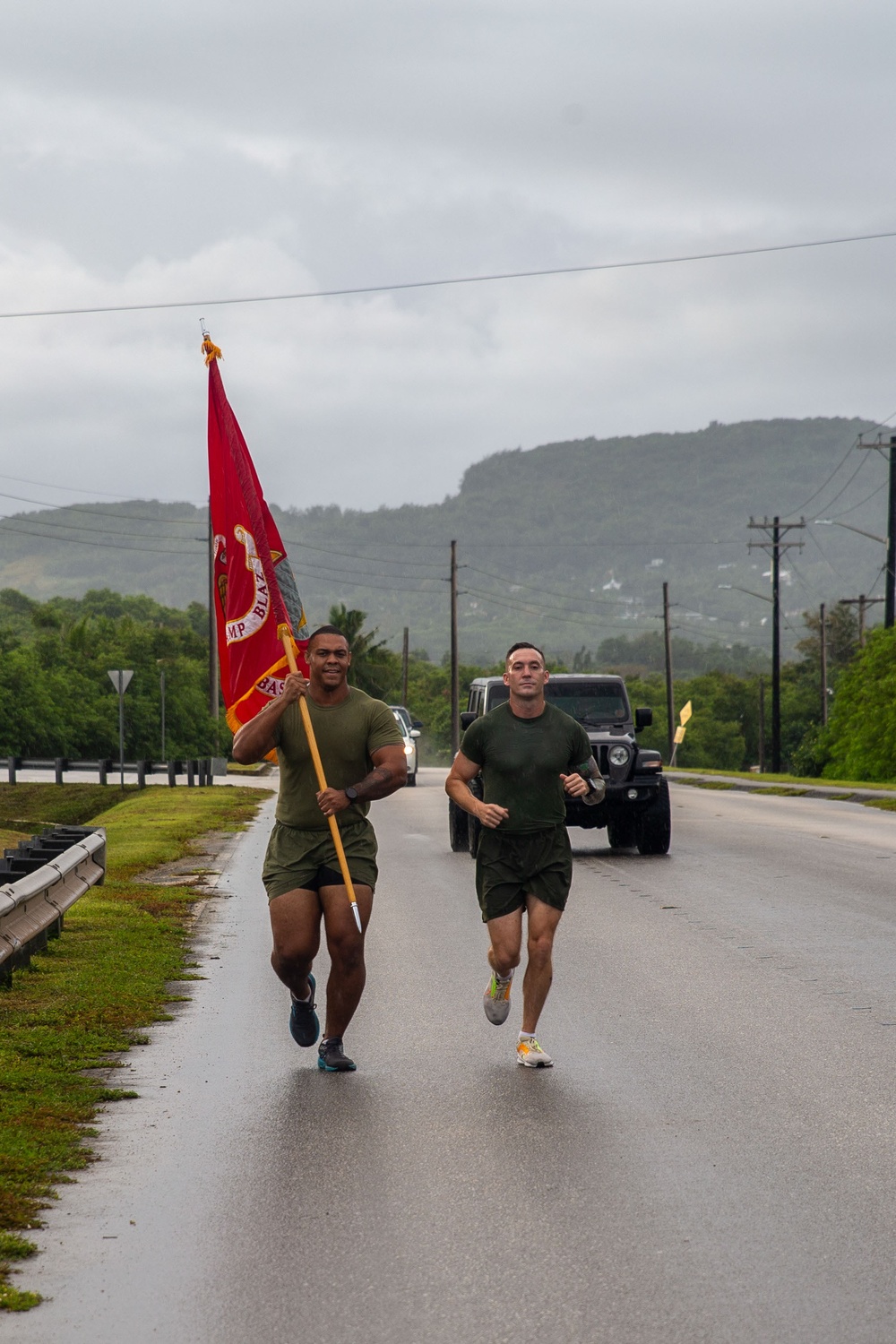 Camp Blaz runs 249 miles for USMC birthday