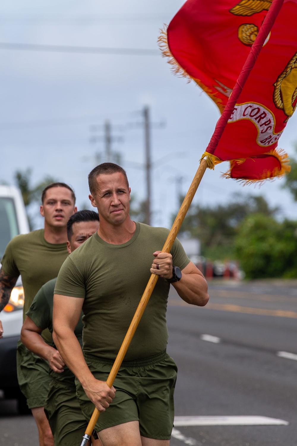 Camp Blaz runs 249 miles for USMC birthday