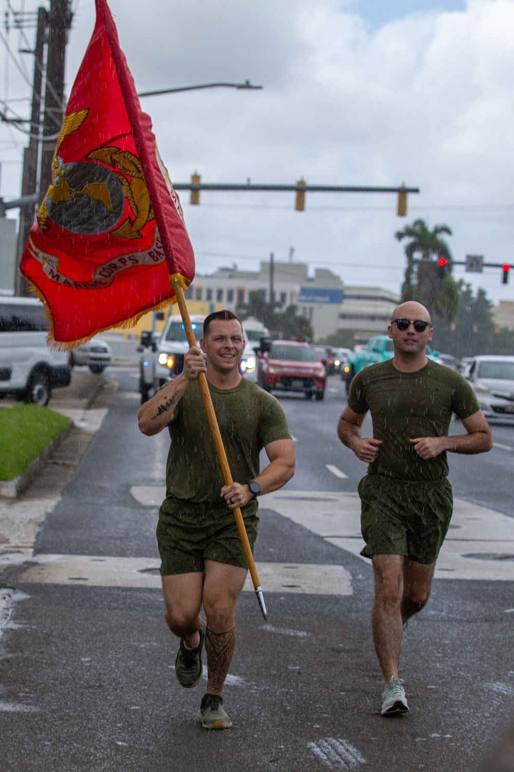 Camp Blaz runs 249-miles for USMC birthday