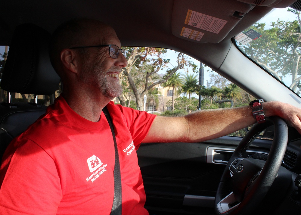 USACE beach assessors scan beaches for damage caused by Hurricane Milton