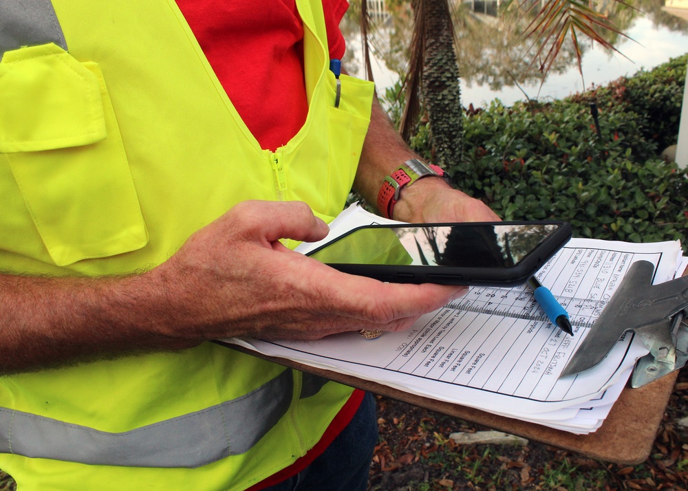 USACE beach assessors scan beaches for damage caused by Hurricane Milton