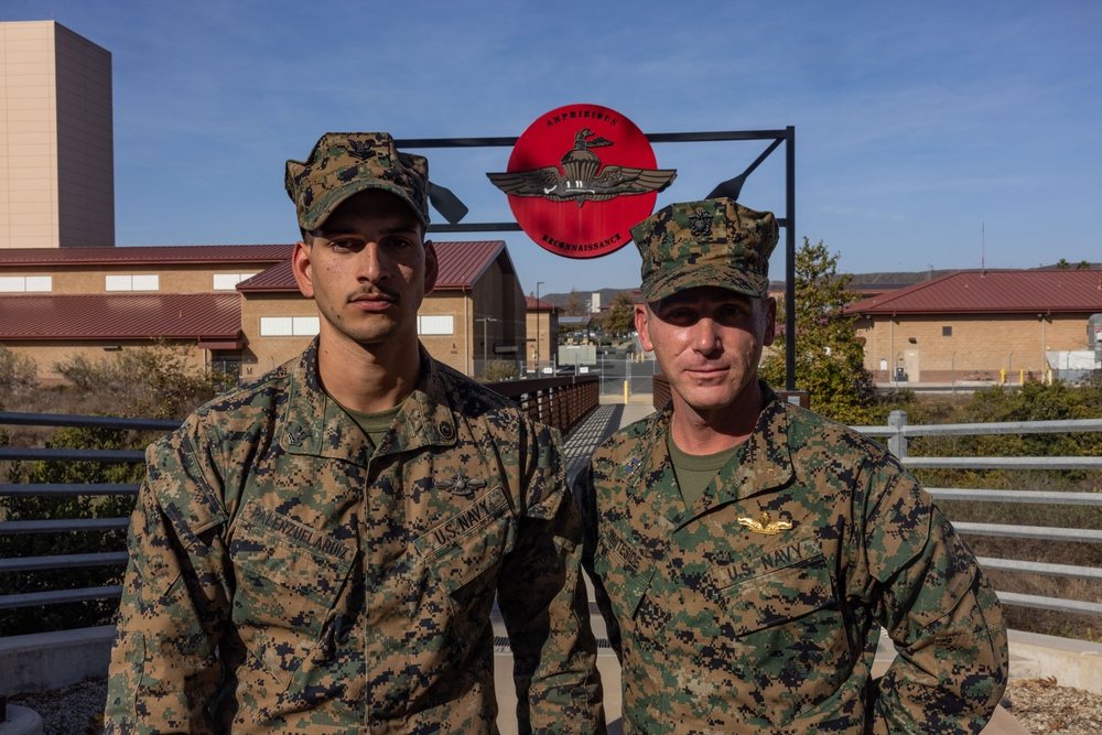 Faces of the Blue Diamond: 1st Recon’s religious ministry team
