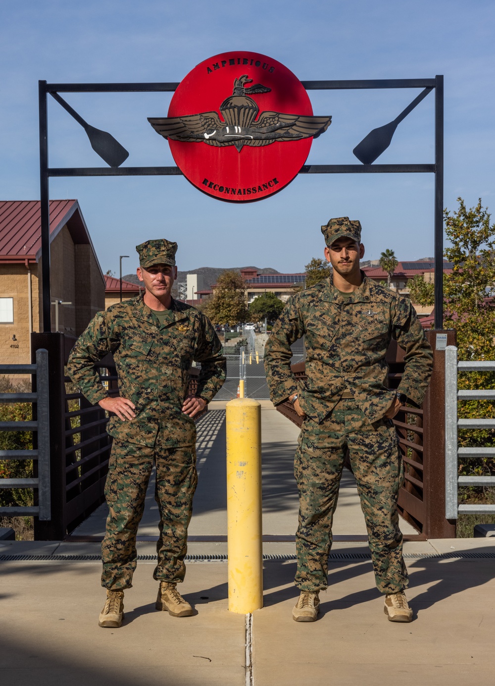 Faces of the Blue Diamond: 1st Recon’s religious ministry team