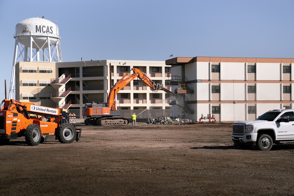 MCAS Yuma Celebrates Groundbreaking for New Barracks Development