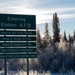 Eielson Air Force Base Welcome Sign