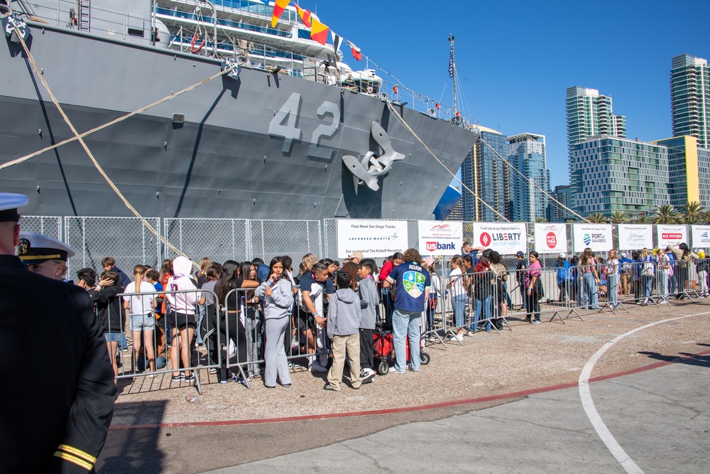 USS Germantown (LSD 42) Student Tours during Fleet Week 2024 USS Germantown (LSD 42) Student Tours during Fleet Week 2024