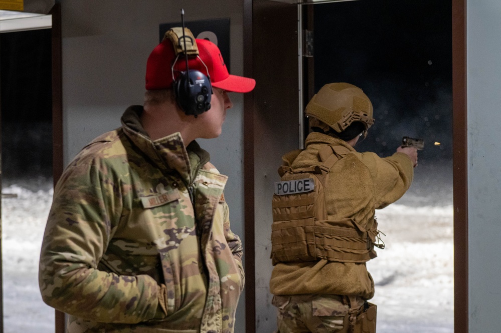 354th Security Forces Light Up the Night with Defender Training