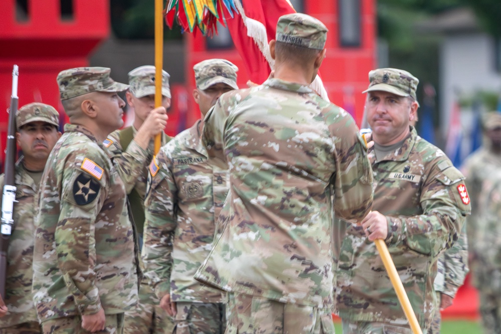 84th Engineer Battalion holds change of reasonability ceremony