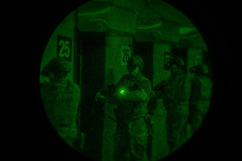 354th Security Forces Light Up the Night with Defender Training