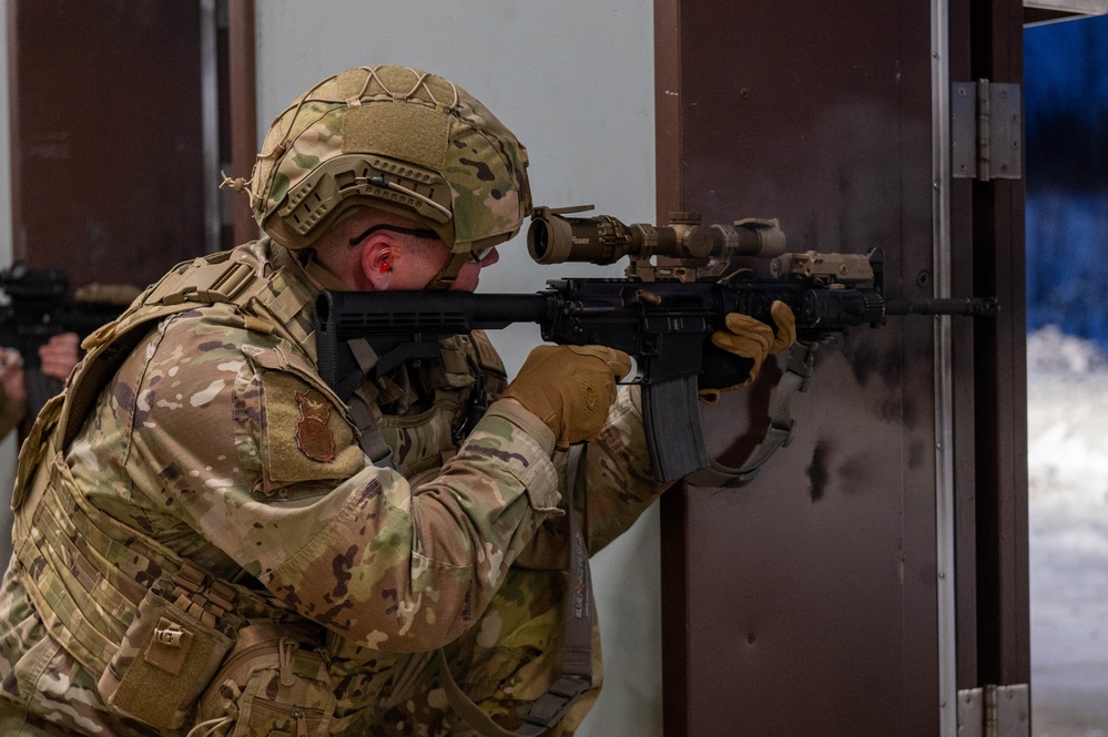 354th Security Forces Light Up the Night with Defender Training