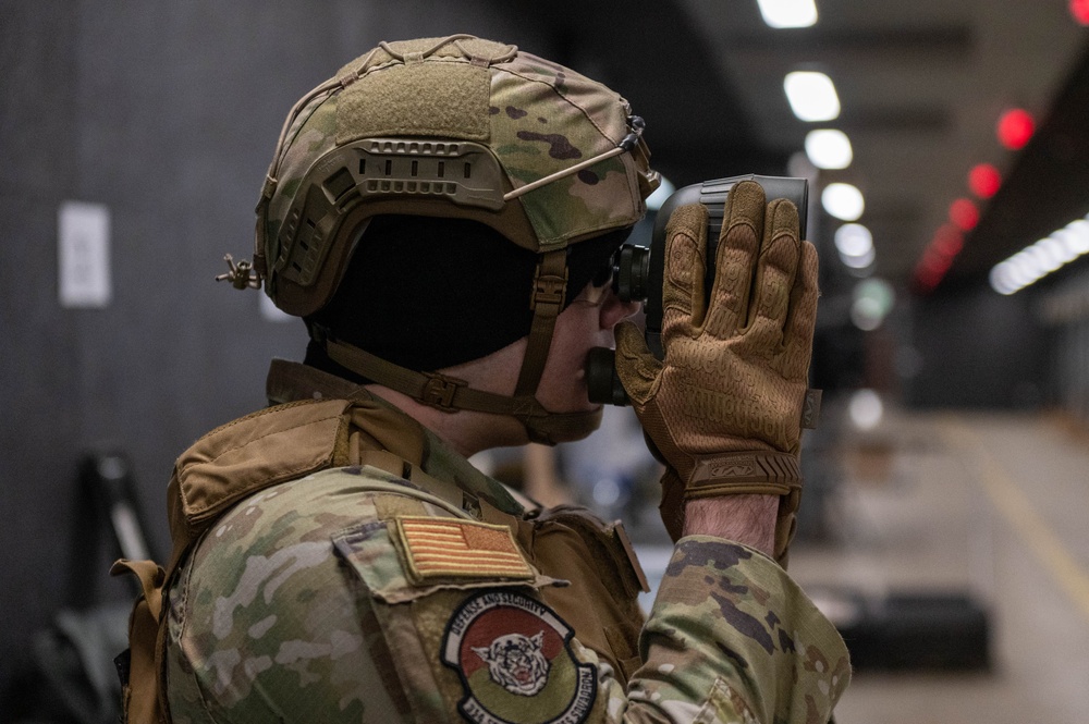 354th Security Forces Light Up the Night with Defender Training