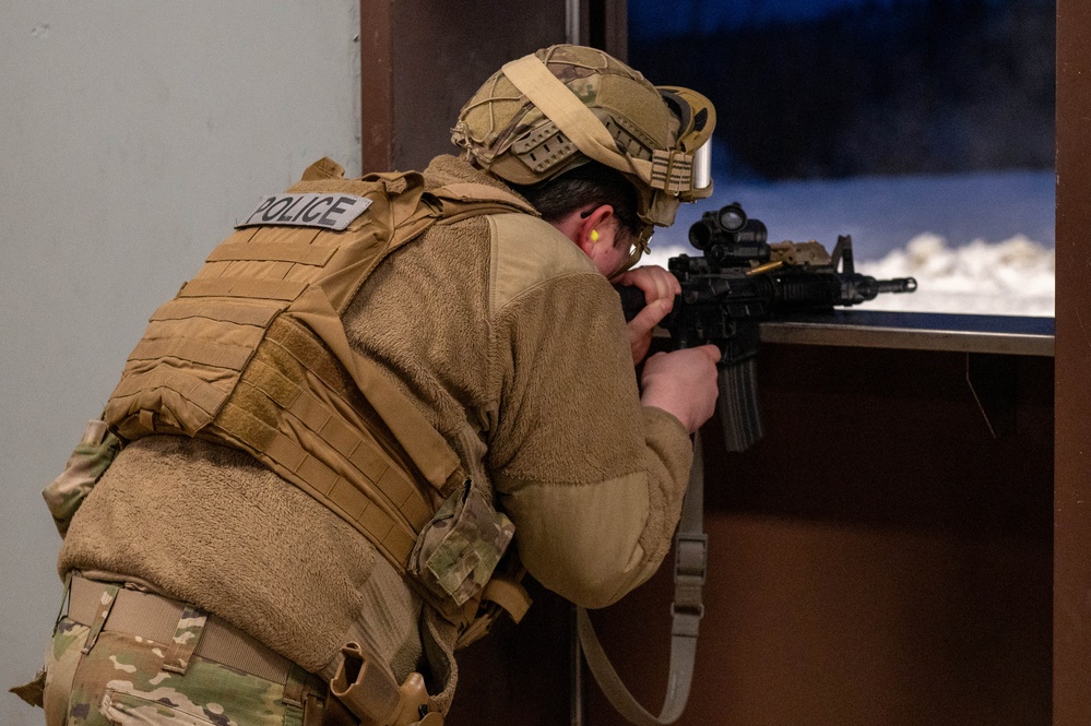 354th Security Forces Light Up the Night with Defender Training