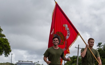 Camp Blaz runs 249 miles for USMC birthday