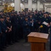 CO’s Call and Awards on the USS Green Bay