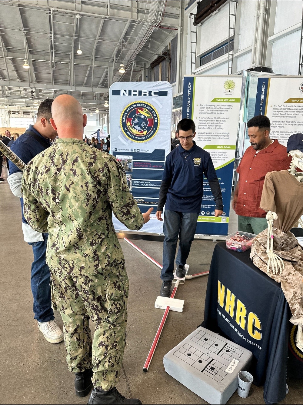 NAVAL HEALTH RESEARCH CENTER RETURNS TO FLEET WEEK SAN DIEGO INNOVATION ZONE