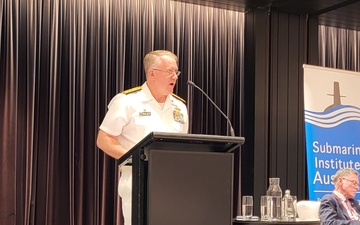 Pacific Fleet Submarine Force Commander Joins Submarine Institute of Australia Conference Panel