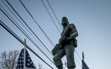 The Future USS John Basilone (DDG 122) Visits Namesake Communities