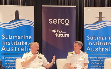 Pacific Fleet Submarine Force Commander Joins Submarine Institute of Australia Conference Panel