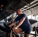 USS Ronald Reagan (CVN 76) Sailors participate in a Cycle-to-End-the-Cycle challenge