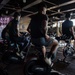 USS Ronald Reagan (CVN 76) Sailors participate in a Cycle-to-End-the-Cycle challenge