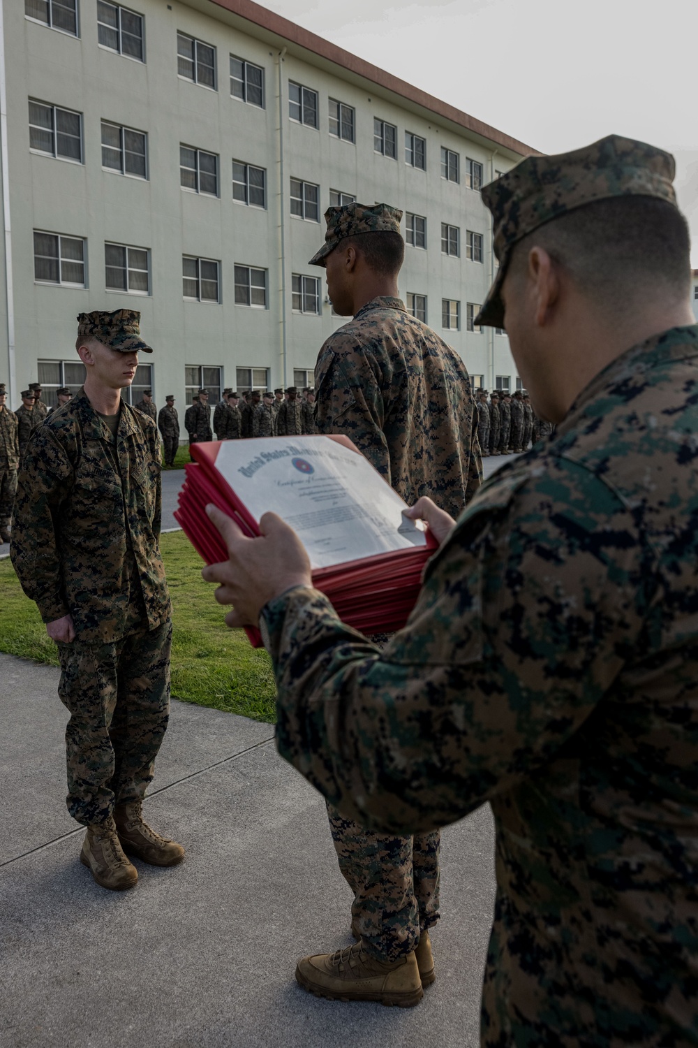 4th Marine Regiment Award and Promotions Ceremony